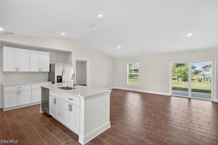 Furnished interior view inside a new home in Cape Coral, Cape Coral (Image 8). Furnished interior view inside a new home in Cape Coral, Cape Coral (Image 8).