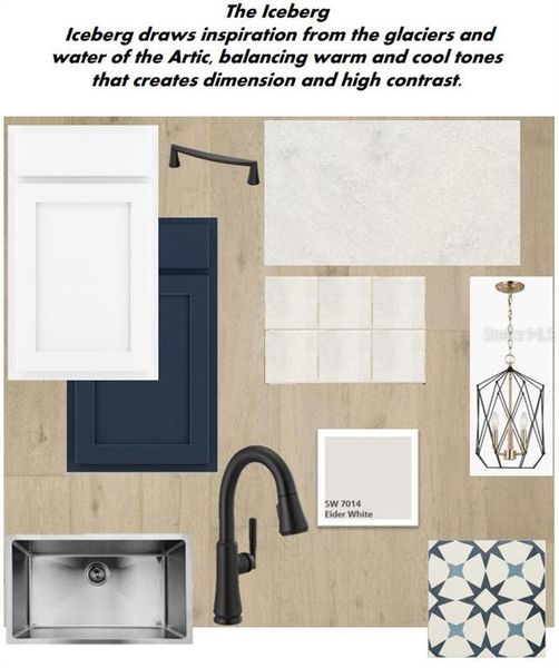 Sample of building materials used in homes in Waterset Classic Series, Apollo Beach (Image 4).