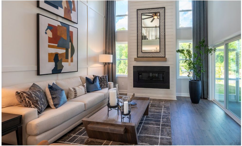 Representative furnished interior of a home built from the Turlington by McKee Homes in Pembroke, Hope Mills (Image 10).