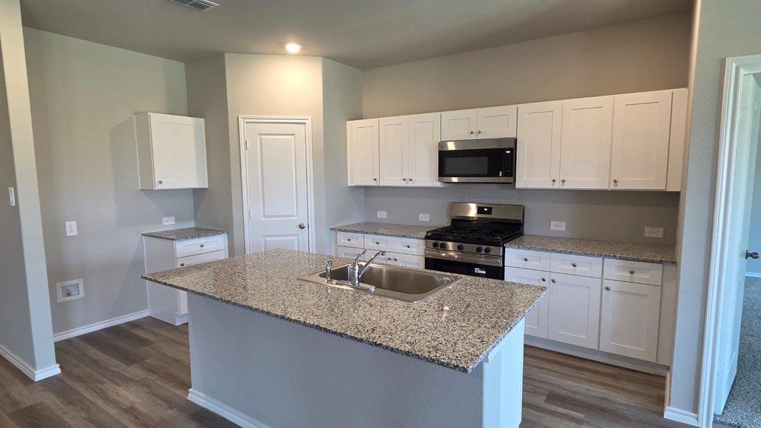 Furnished interior view inside a new home in Lonestar at Liberty Trails, Fort Worth (Image 3).