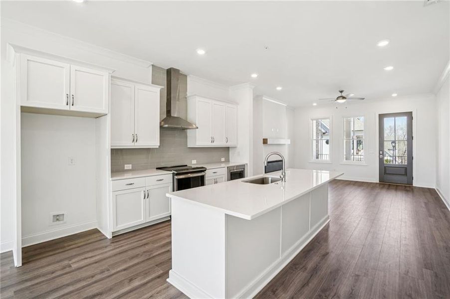 Furnished interior view inside a new home in , Peachtree Corners (Image 6).