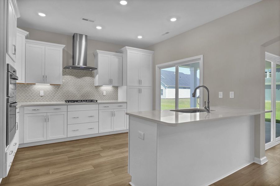 Furnished interior view inside a new home in Grand Park, Leland (Image 6).