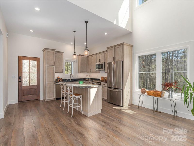 Furnished interior view inside a new home in , Clyde (Image 8).