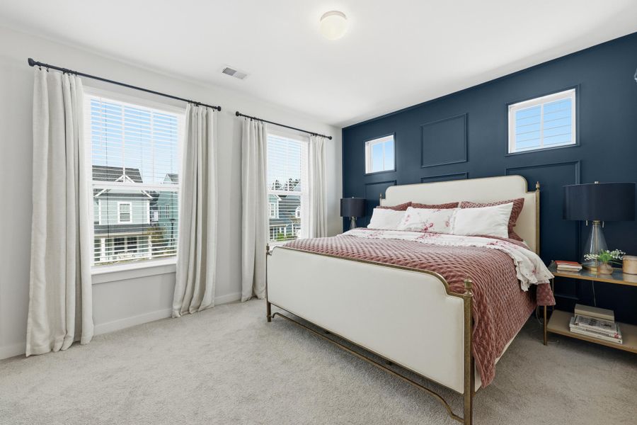 Furnished interior view inside a new home in Homecoming, Ravenel (Image 41). Furnished interior view inside a new home in Homecoming, Ravenel (Image 41).