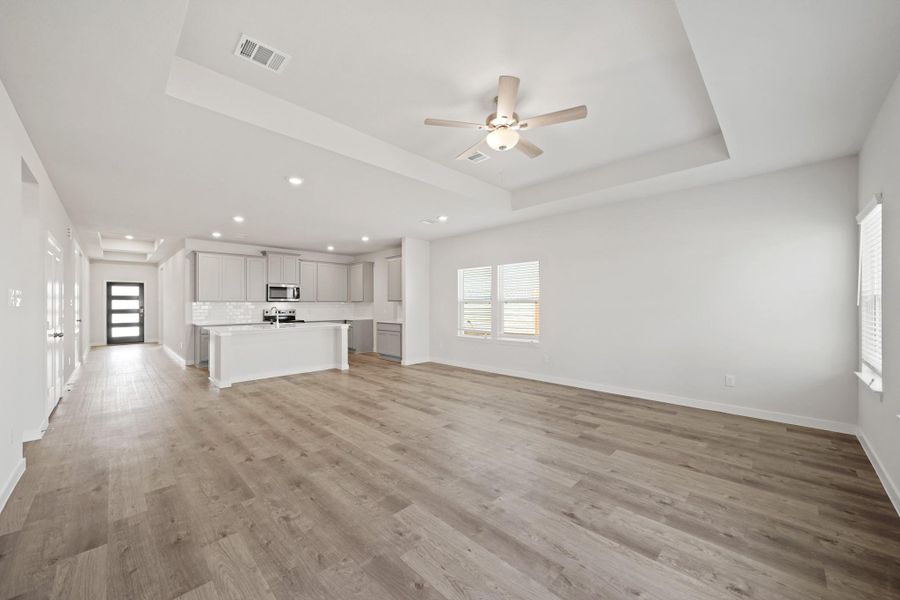 Spacious, unfurnished interior of a new home in Reveille Estates, Bryan (Image 13).