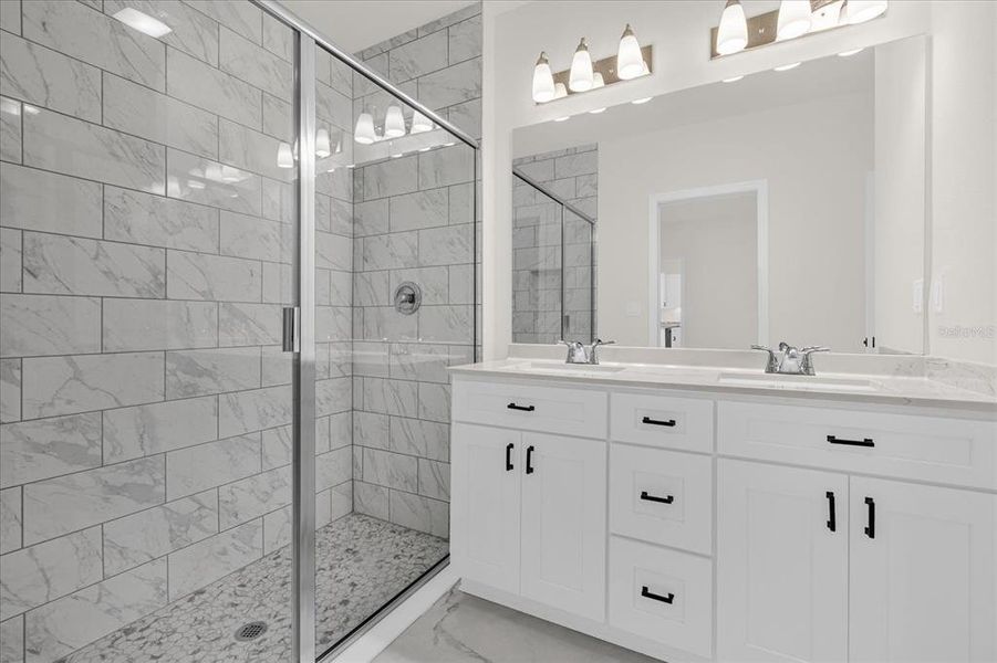 Furnished interior view inside a new home in , Summerfield (Image 6).