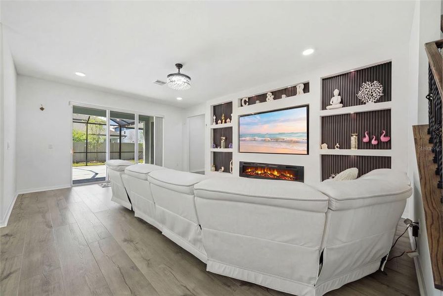 Furnished interior view inside a new home in Whispering Oaks Preserve, Wesley Chapel (Image 19). Furnished interior view inside a new home in Whispering Oaks Preserve, Wesley Chapel (Image 19).