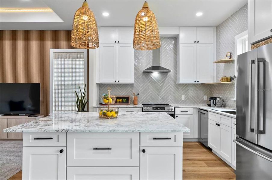 Furnished interior view inside a new home in , Palm Coast (Image 48).