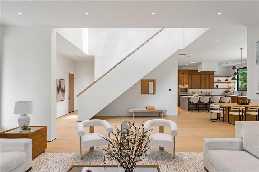 Furnished interior view inside a new home in , Atlanta (Image 43). Furnished interior view inside a new home in , Atlanta (Image 43).