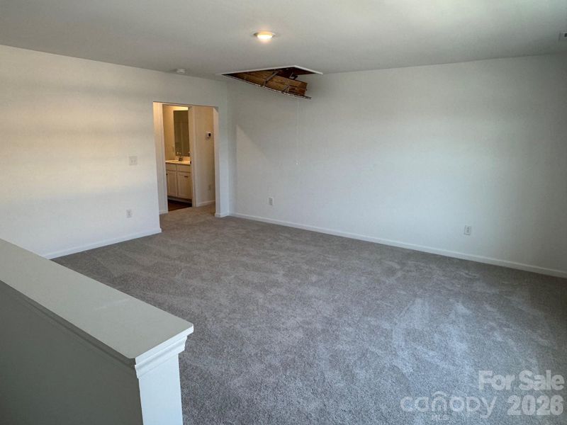 Spacious, unfurnished interior of a new home in Redhawk, Belmont (Image 10). Spacious, unfurnished interior of a new home in Redhawk, Belmont (Image 10).