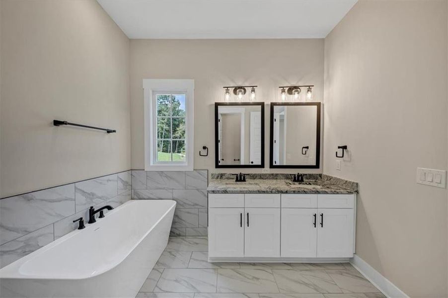 Furnished interior view inside a new home in , Ball Ground (Image 12).