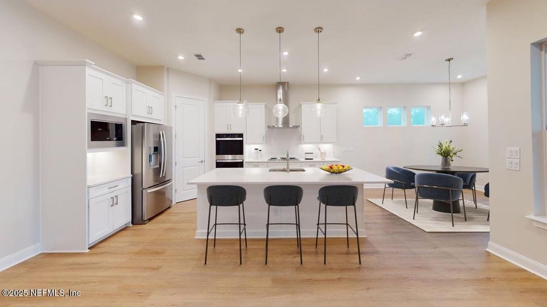 Furnished interior view inside a new home in RiverTown - Ravines, St. Johns (Image 4). Furnished interior view inside a new home in RiverTown - Ravines, St. Johns (Image 4).