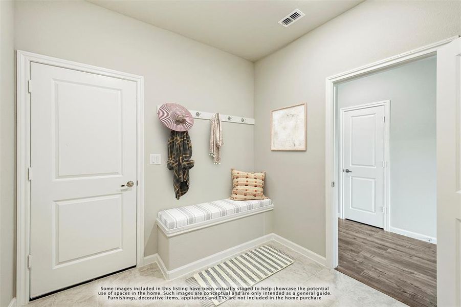 Furnished interior view inside a new home in Hulen Trails, Fort Worth (Image 5).