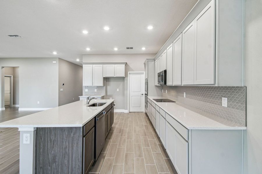 Furnished interior view inside a new home in Pinecone Reserve, Brooksville (Image 10).