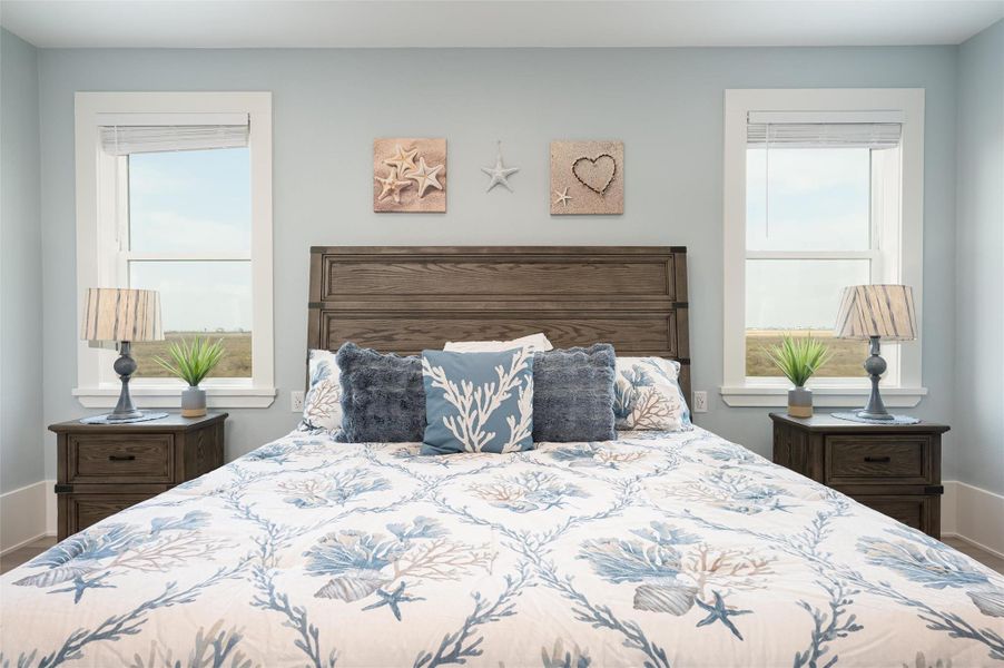 Furnished interior view inside a new home in , Bolivar Peninsula (Image 31).