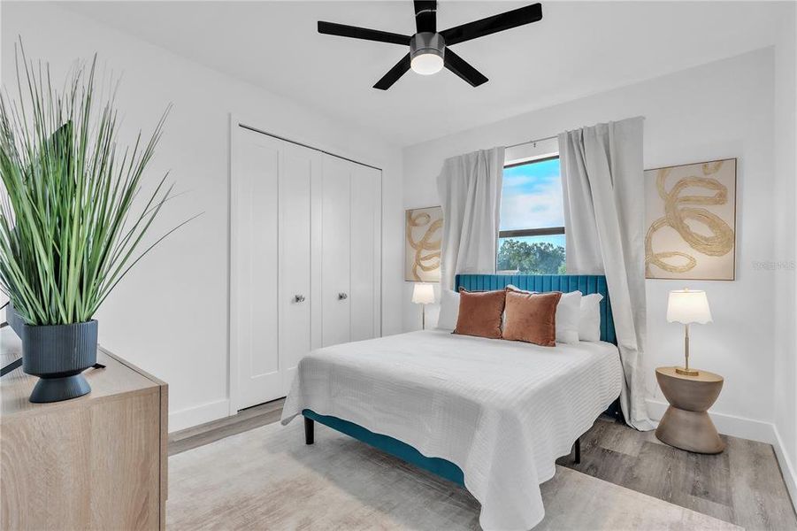 Furnished interior view inside a new home in , Pinellas Park (Image 36).