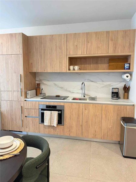 Furnished interior view inside a new home in , Miami (Image 6).