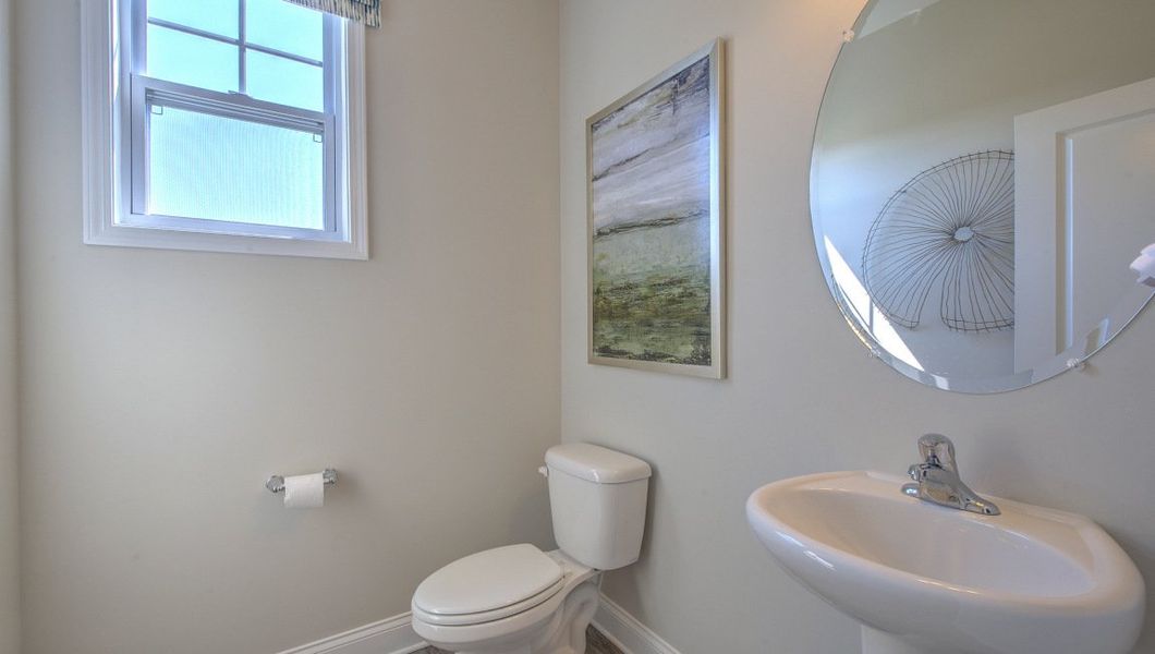 Furnished interior view inside a new home in Reserve at Tap Root Farms, Fletcher (Image 29).