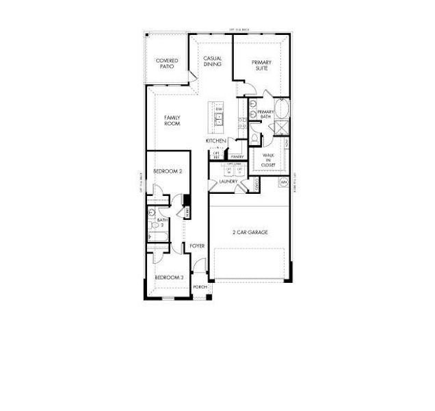2D floor plan layout of this home in Heights of Barbers Hill, Mont Belvieu, TX (Image 3). 2D floor plan layout of this home in Heights of Barbers Hill, Mont Belvieu, TX (Image 3).
