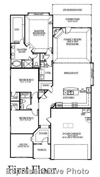 Glen Rose First Floor