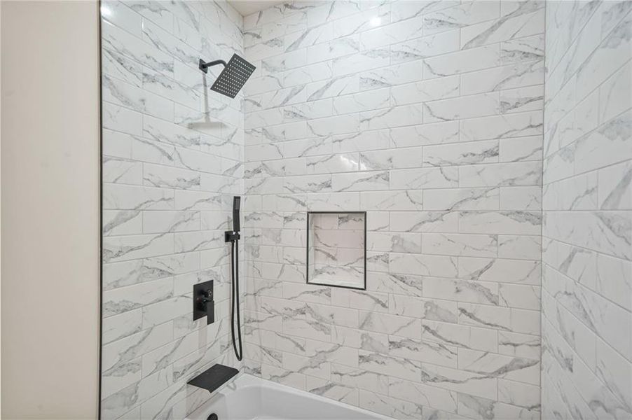 Close-up of interior finishes inside a home in , Atlanta (Image 19).