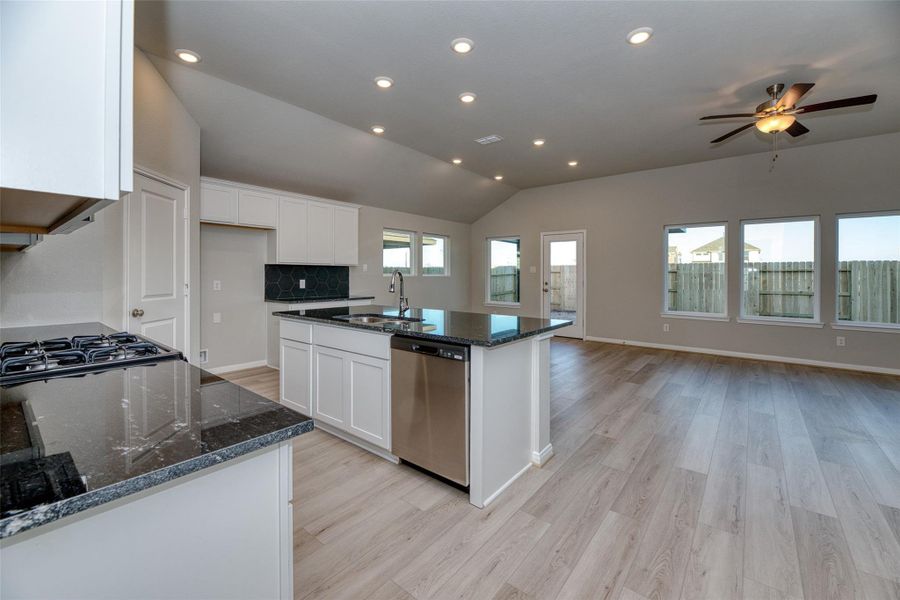 Furnished interior view inside a new home in Aldeana - Paintbrush Collection, Bonney (Image 5).