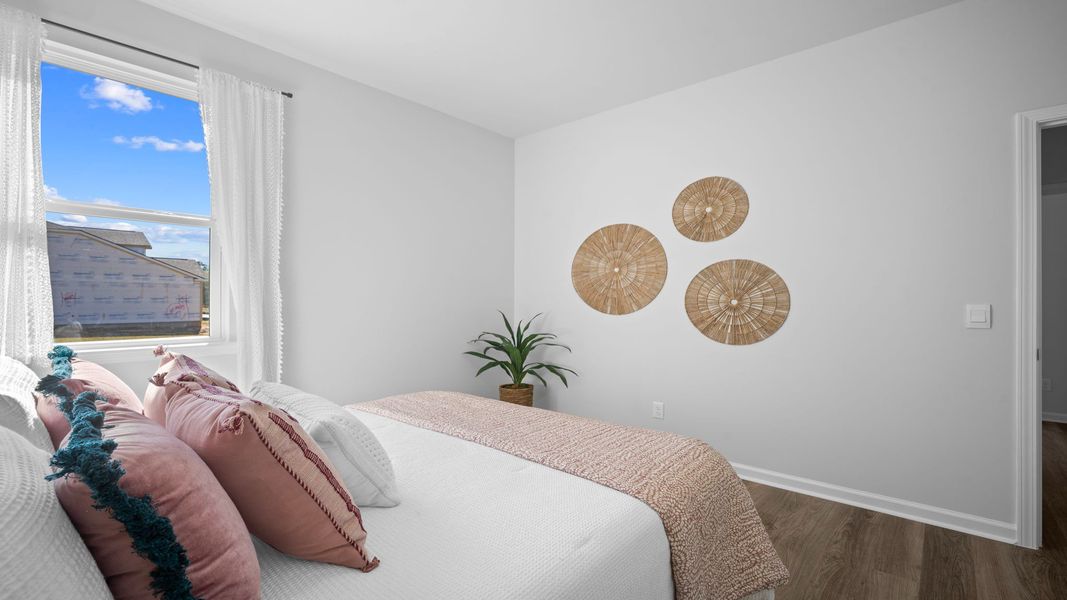 Representative furnished interior of a home built from the Cali by D.R. Horton in Fernhill Farms, Statesboro (Image 23).
