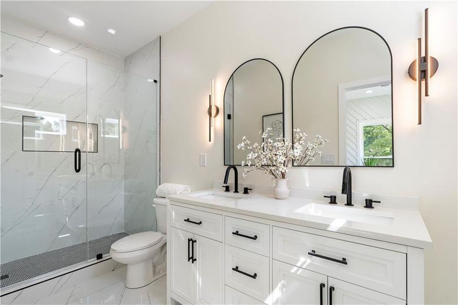 Furnished interior view inside a new home in , Forest Park (Image 19).