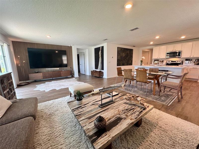 Furnished interior view inside a new home in Copes Landing, Jacksonville (Image 4).