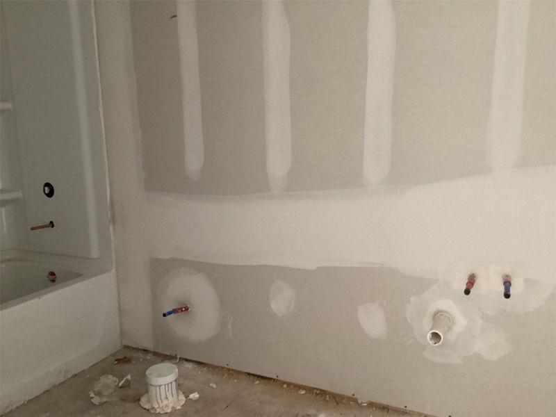 In-progress construction of a new home in Lariat, Liberty Hill, TX (Image 31).