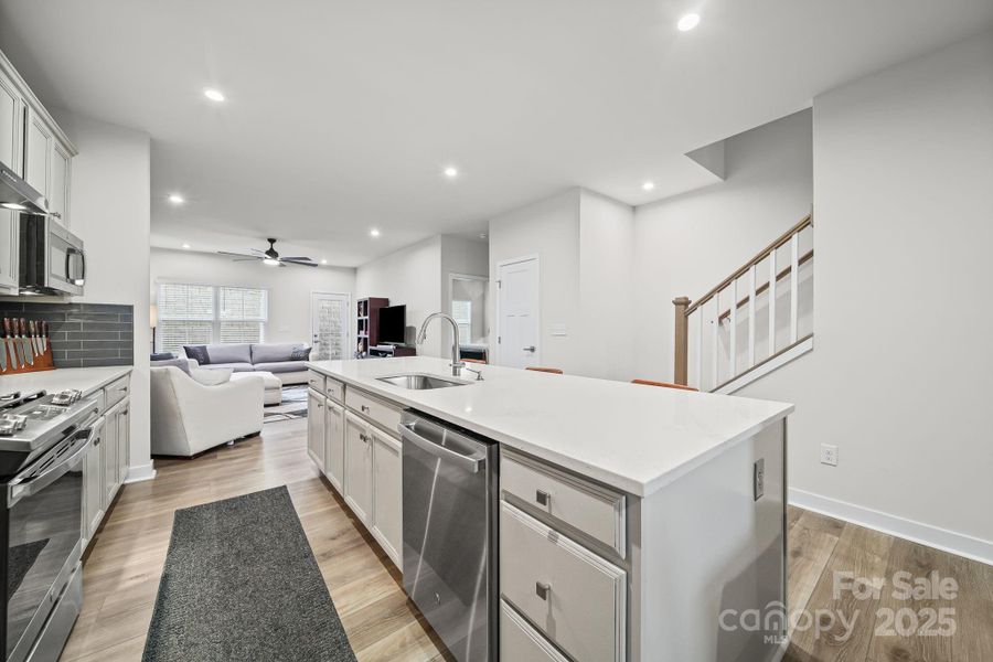 Furnished interior view inside a new home in , Denver (Image 31).