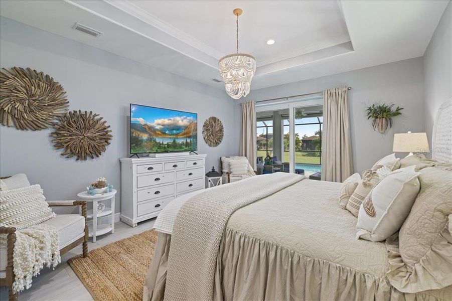 Furnished interior view inside a new home in , Rotonda West (Image 15).