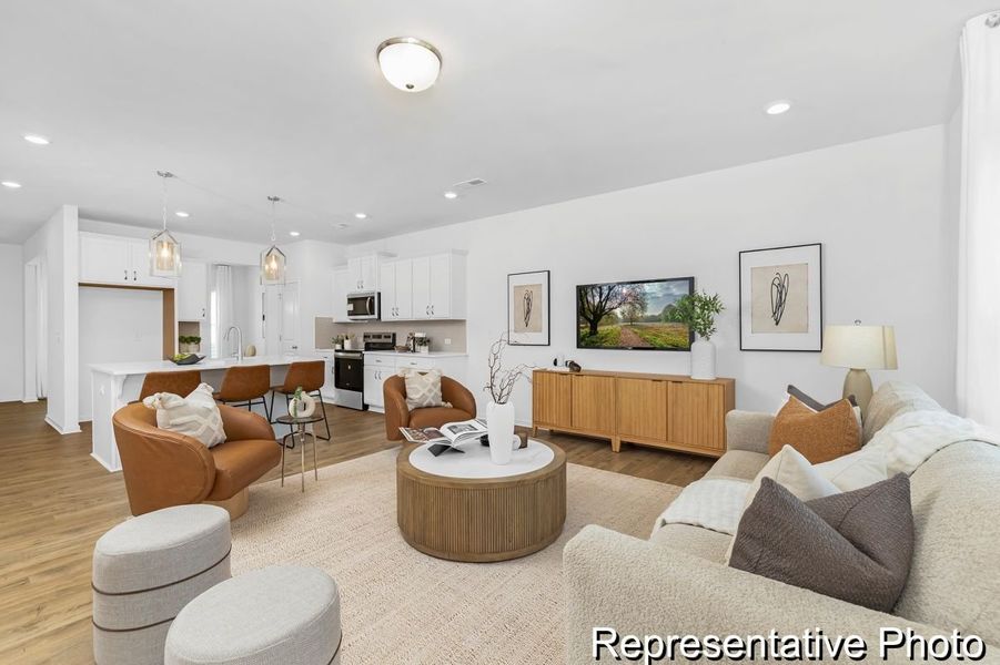 Furnished interior view inside a new home in Nathans Ridge, Lillington (Image 9).