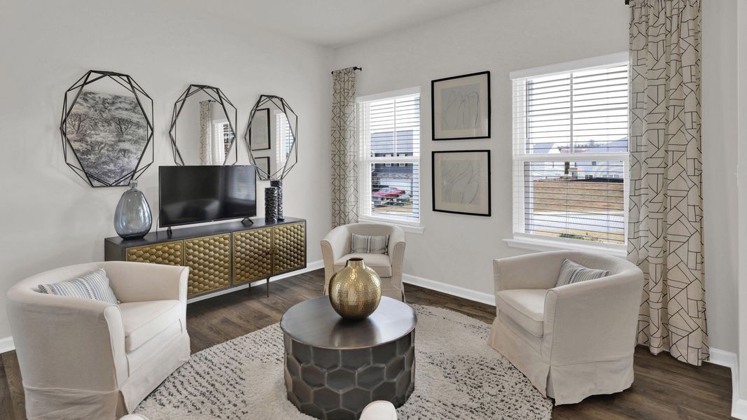 Furnished interior view inside a new home in Sweet Briar, Ooltewah (Image 5).