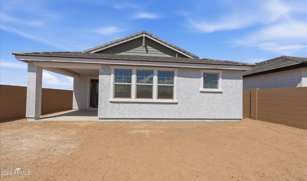 Chalet Lot #23 Back Exterior (2)