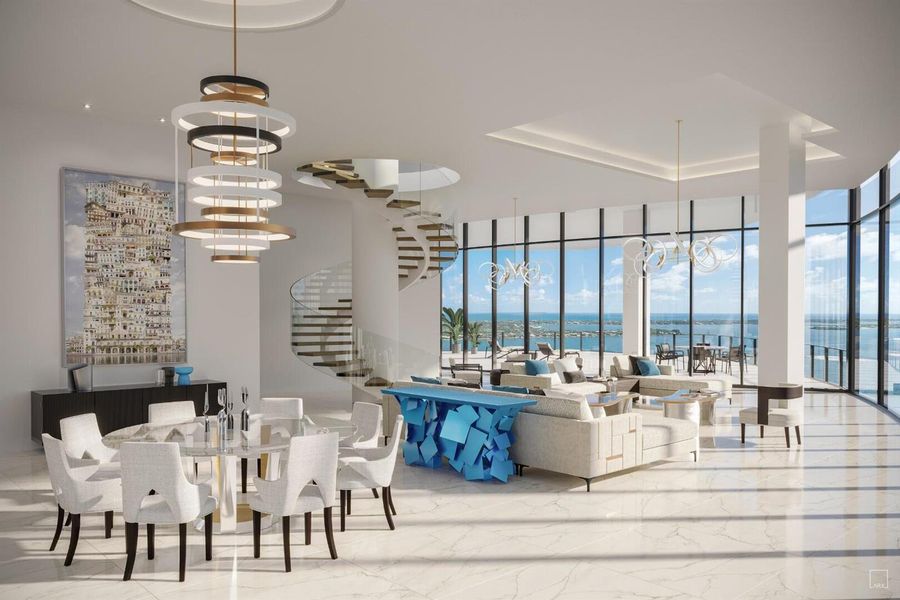 Living Room Rendering