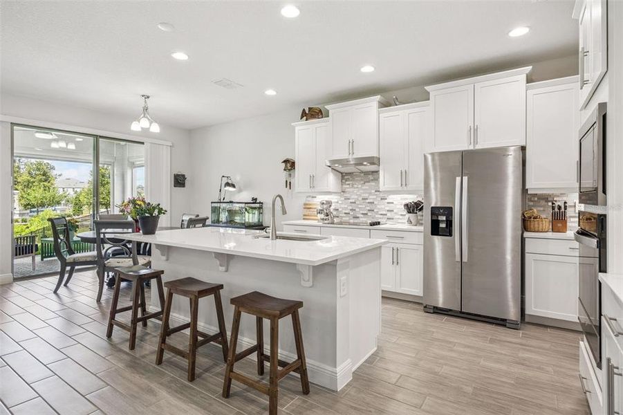 Furnished interior view inside a new home in , Winter Garden (Image 38).