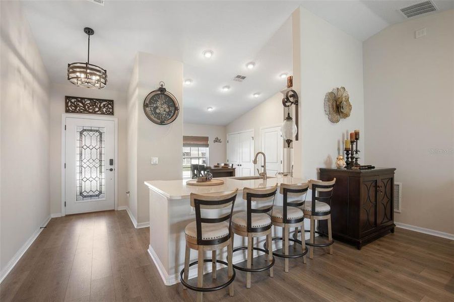 Furnished interior view inside a new home in , Palm Coast (Image 8).