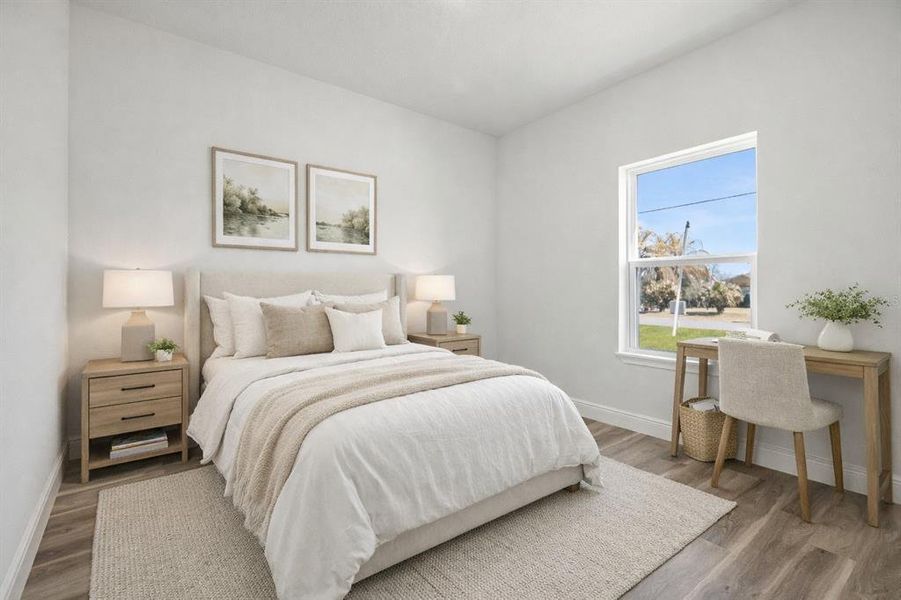 Furnished interior view inside a new home in , Ocala (Image 32).