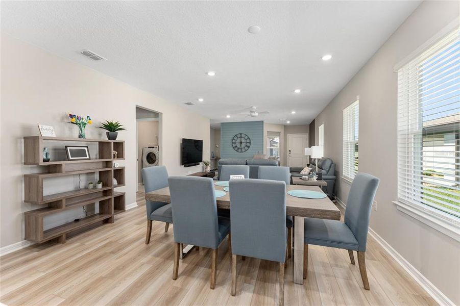 Furnished interior view inside a new home in Del Webb Stone Creek, Ocala (Image 27).