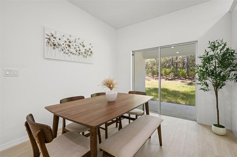 Furnished interior view inside a new home in , Citrus Springs (Image 38).