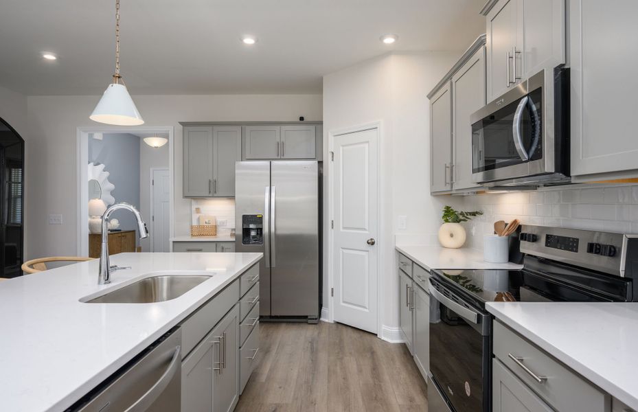 Furnished interior view inside a new home in Waterways, Richmond Hill (Image 23).