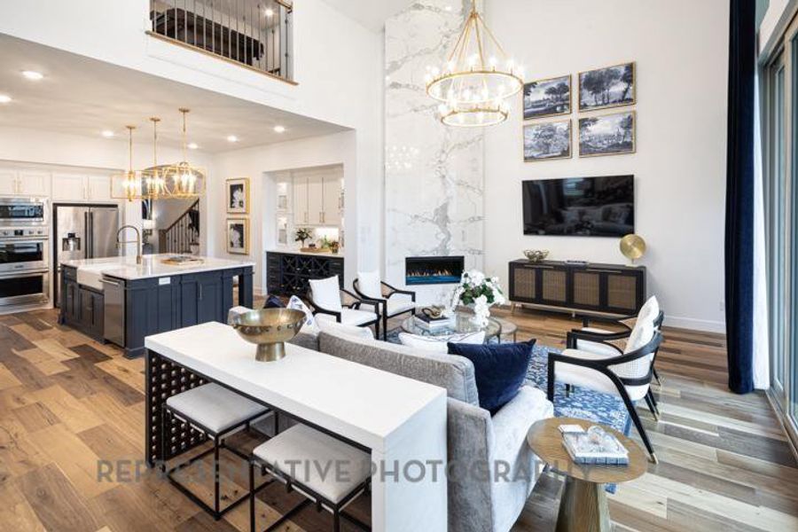 Furnished interior view inside a new home in Briarley, Montgomery (Image 14). Furnished interior view inside a new home in Briarley, Montgomery (Image 14).