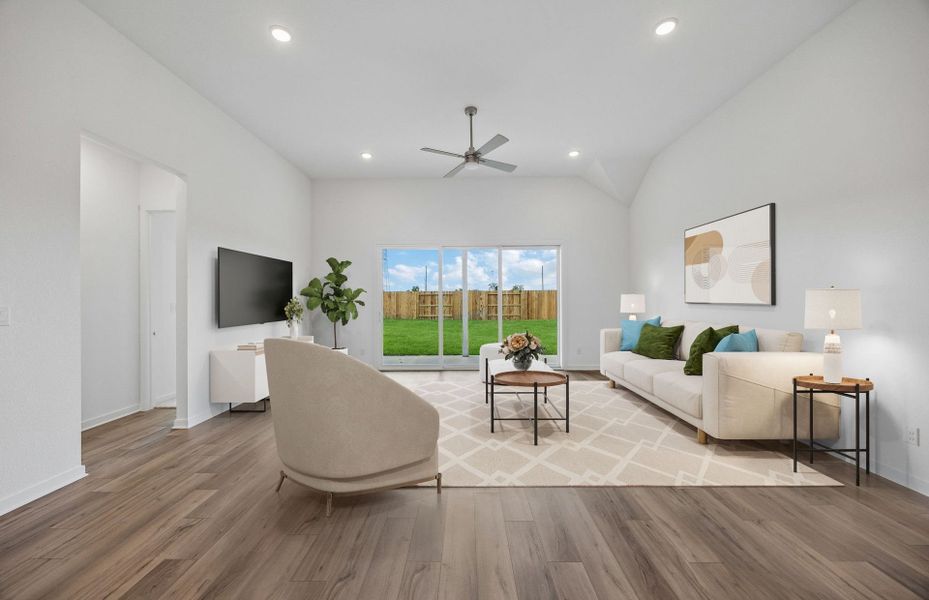 Furnished interior view inside a new home in Katy Court, Katy (Image 13).
