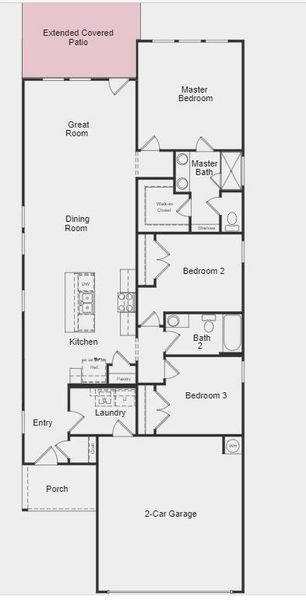 Structural options include: trash pull out, extended covered patio, blinds, pre-plumb for future water softener and gas line.