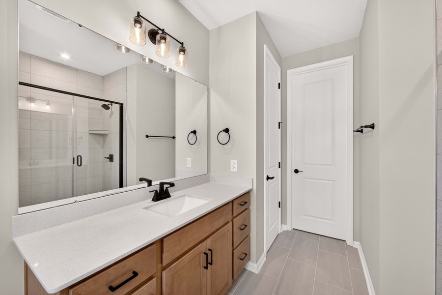 Furnished interior view inside a new home in Millstone, Cramerton (Image 25).