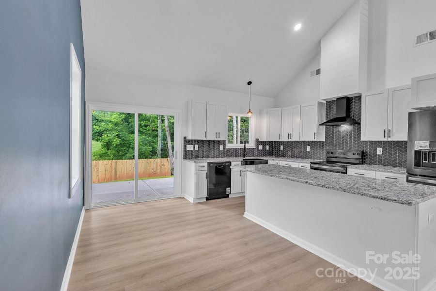 Furnished interior view inside a new home in , Cherryville (Image 27).