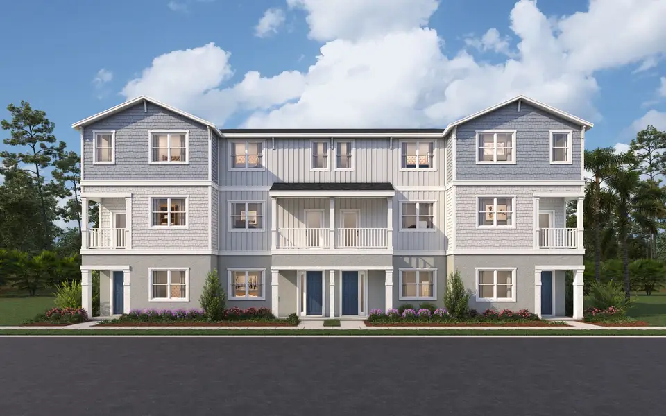 The Bartow Elevation Rendering B