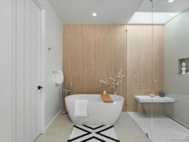 Furnished interior view inside a new home in , Denver (Image 8).