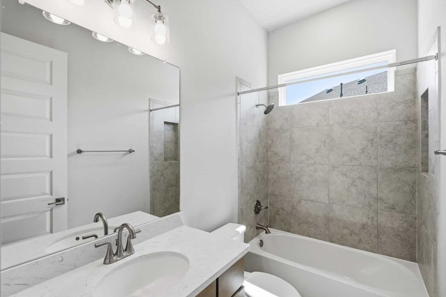 Furnished interior view inside a new home in Esperanza, Boerne (Image 7).